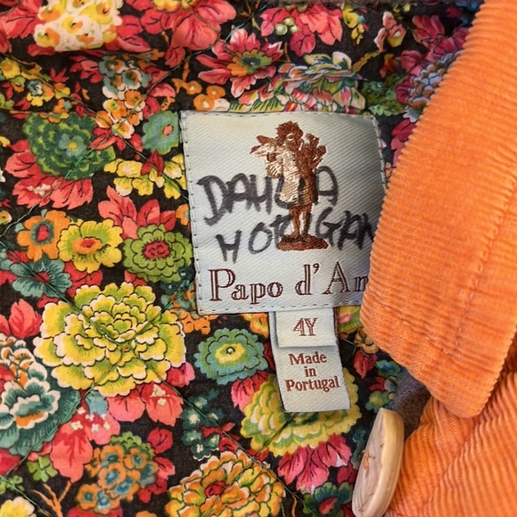 Papo d’anjo quilted barn coat Sz. 4 - Picture 6 of 7